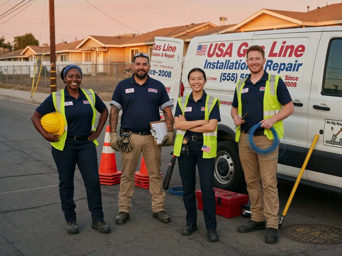 Gas Line Installation company in Iowa Park, TX